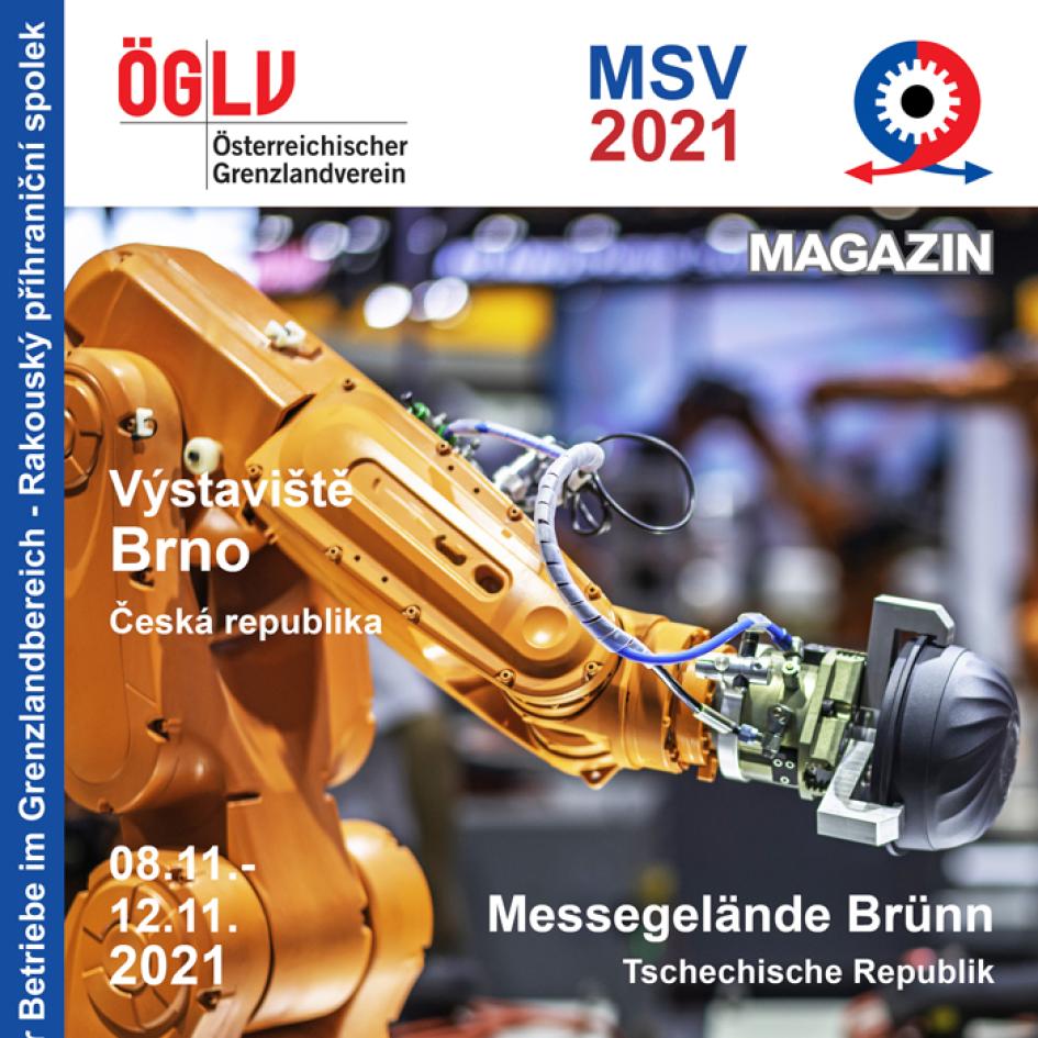 Magazin des ÖGLV zur MSV - Internationale Maschinenbaumesse 2021