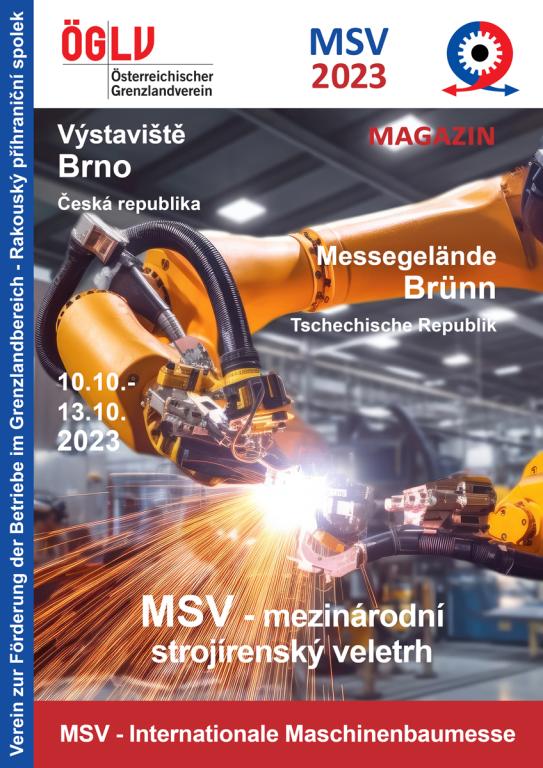 Messemagazin des ÖGLV zur Maschinenbaumesse MSV 2023